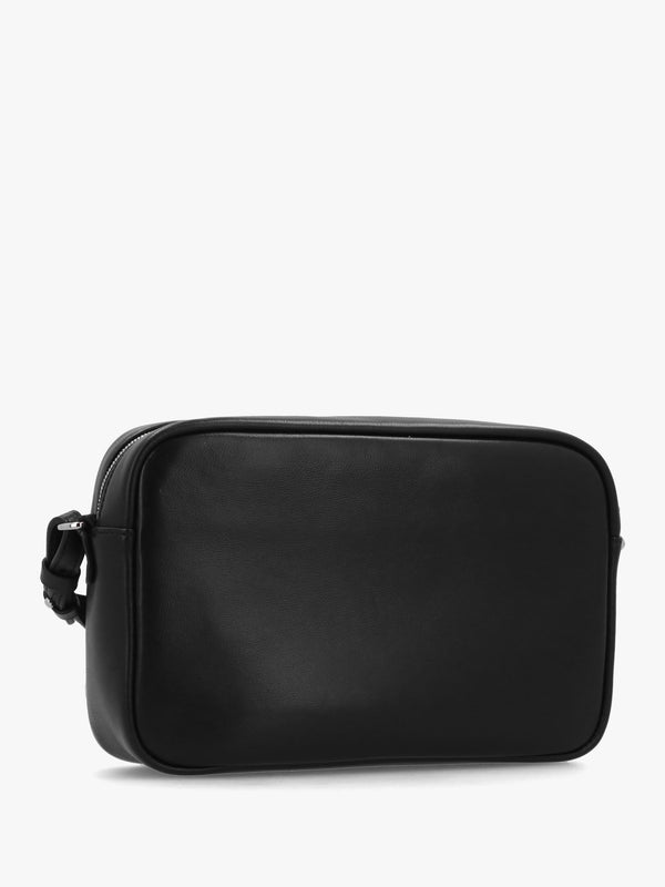Black Leather Camera Bag