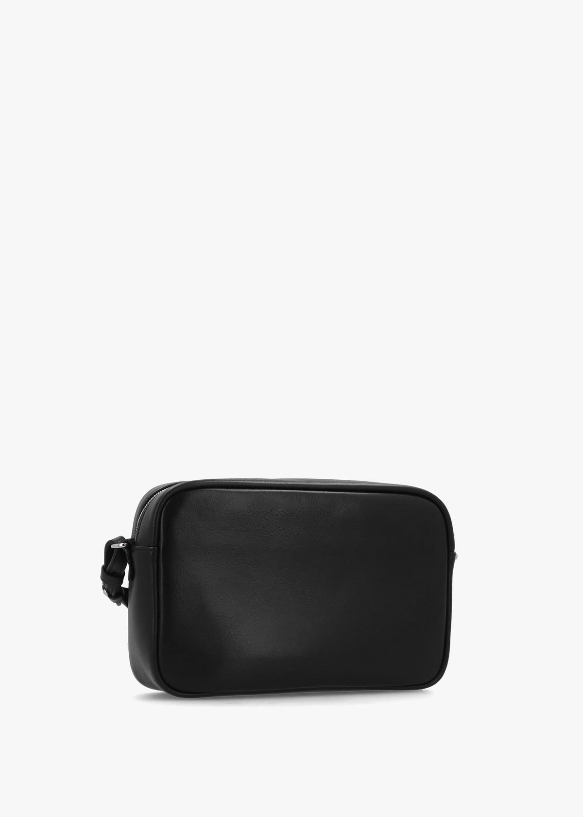 Emporio Armani Black Leather Camera Bag