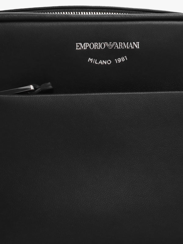 Black Leather Camera Bag