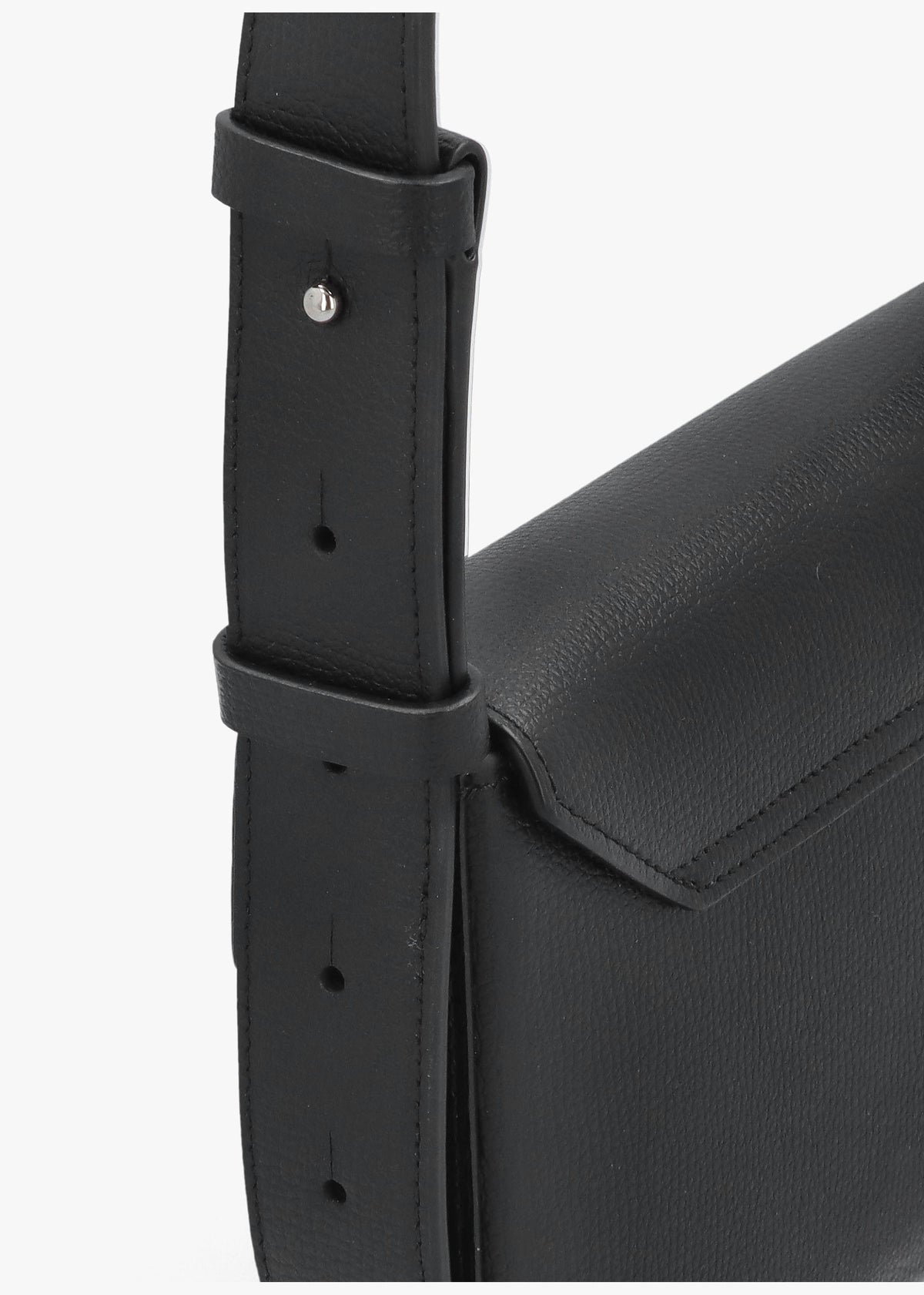 1981 Mini Black Leather Cross-Body Bag
