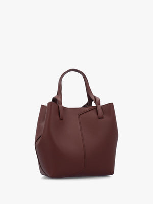 Emporio Armani 1981 Mini Brown Leather Shoulder Bag