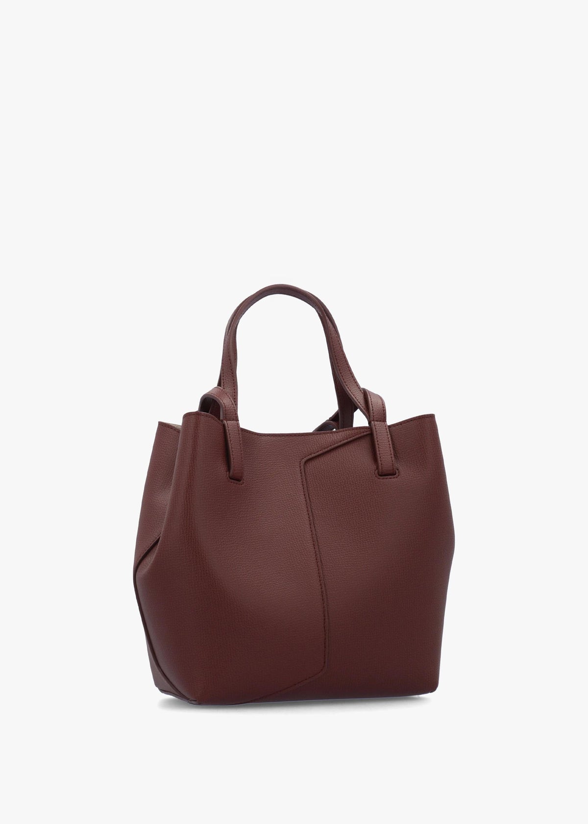 Emporio Armani 1981 Mini Brown Leather Shoulder Bag
