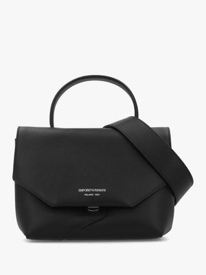 1981 Mini Black Leather Top Handle Bag