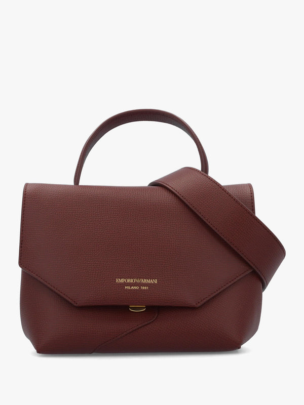 1981 Mini Brown Leather Top Handle Bag