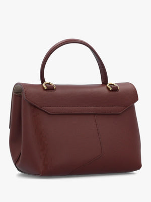 1981 Mini Brown Leather Top Handle Bag