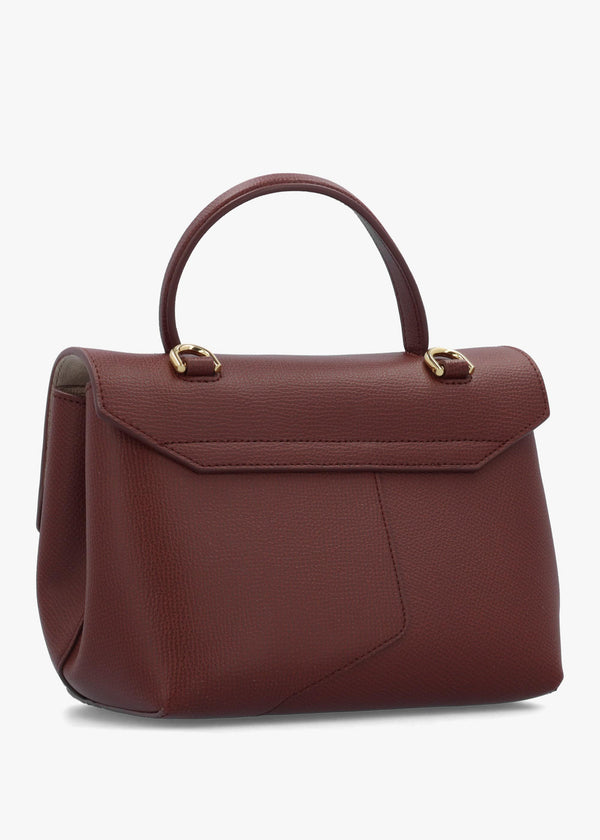 1981 Mini Brown Leather Top Handle Bag