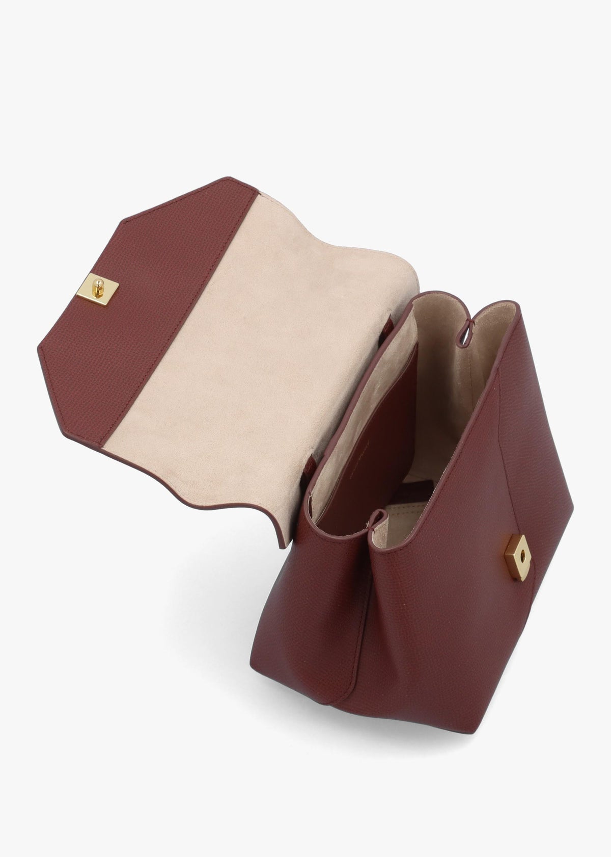 1981 Mini Brown Leather Top Handle Bag