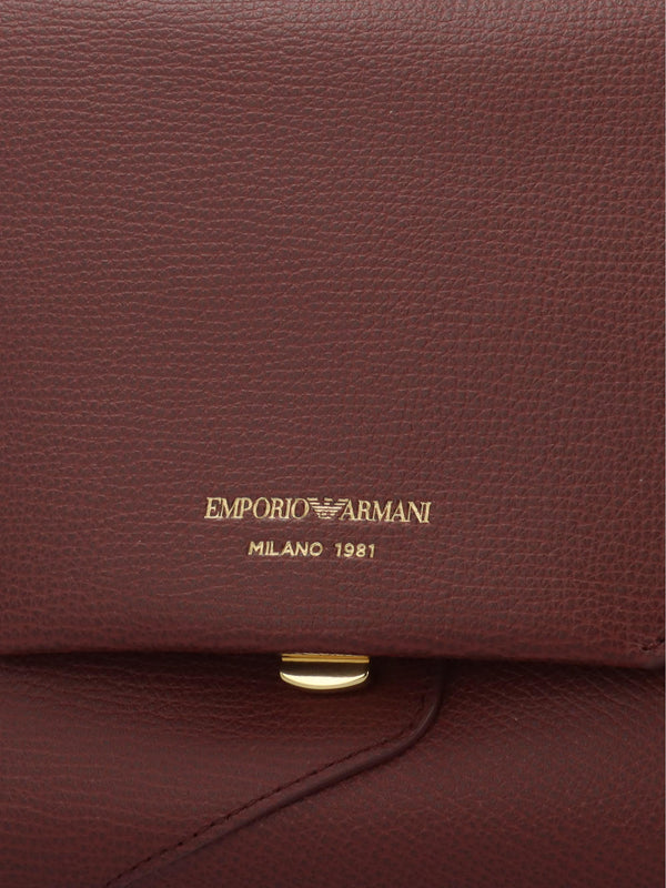 1981 Mini Brown Leather Top Handle Bag