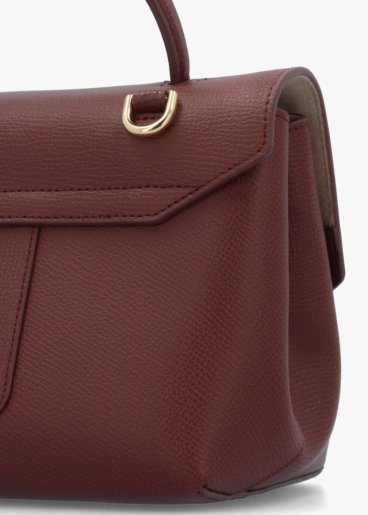 1981 Mini Brown Leather Top Handle Bag