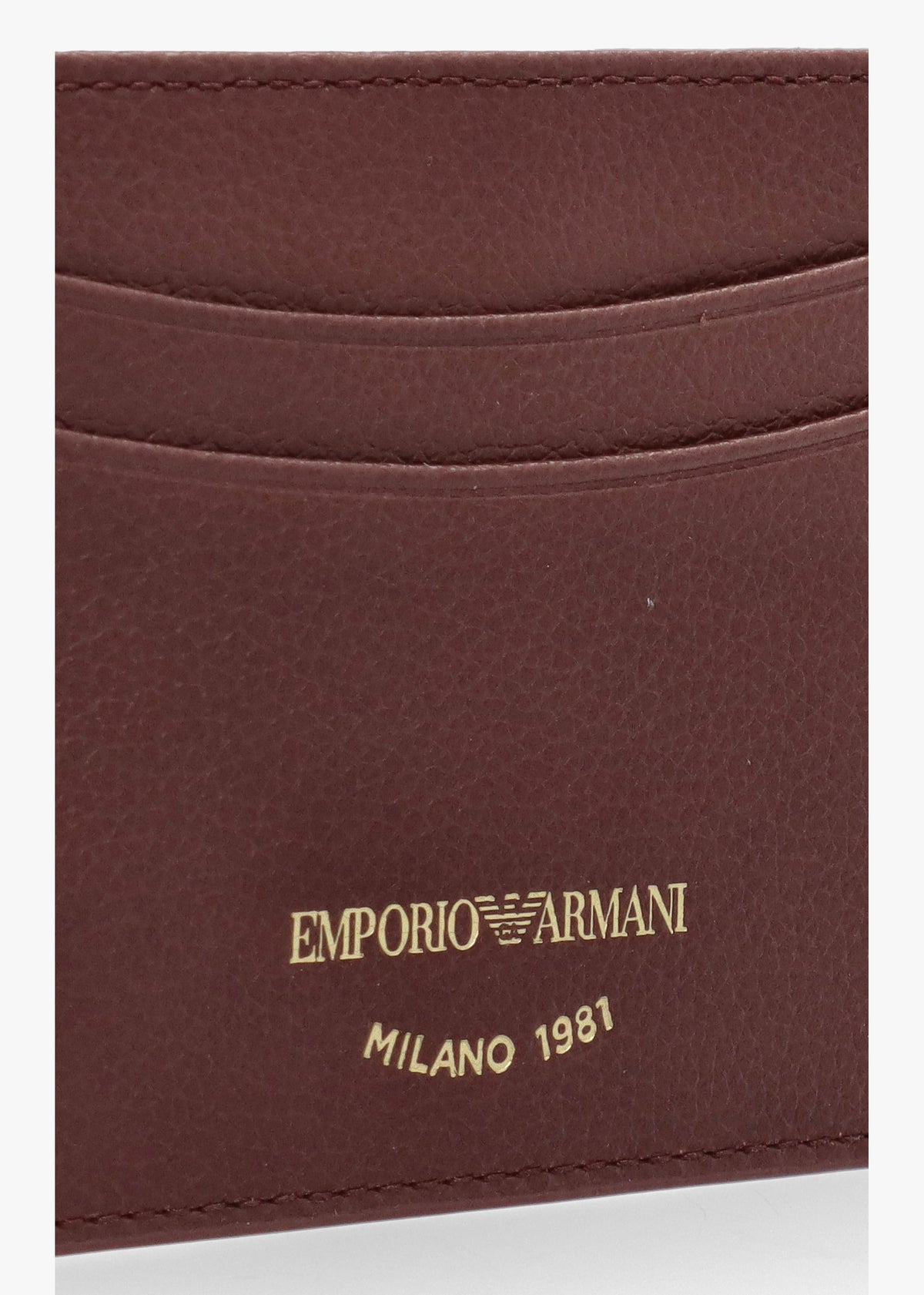 Black Tumbled Leather Card Case
