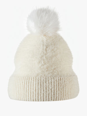 Australia Luxe Fantastic White Pom Pom Beanie Hat