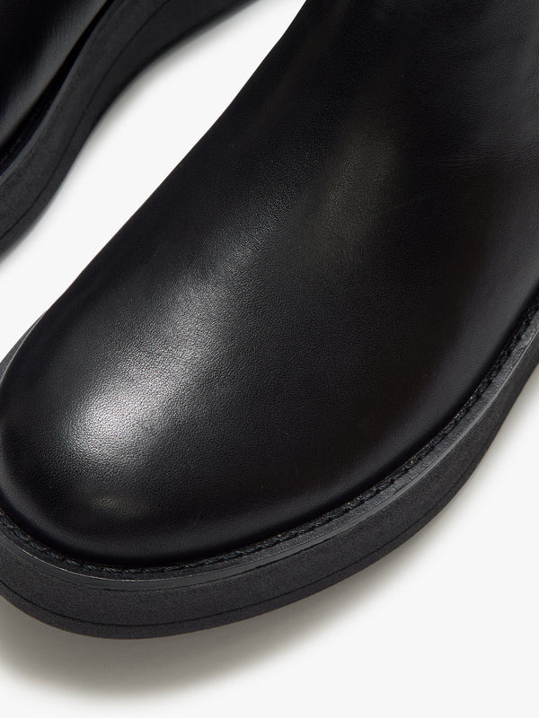 FitFlop GEN-FF Roam All Black Leather Chelsea Boots