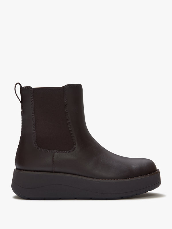 FitFlop GEN-FF Roam Chocolate Brown Leather Chelsea Boots