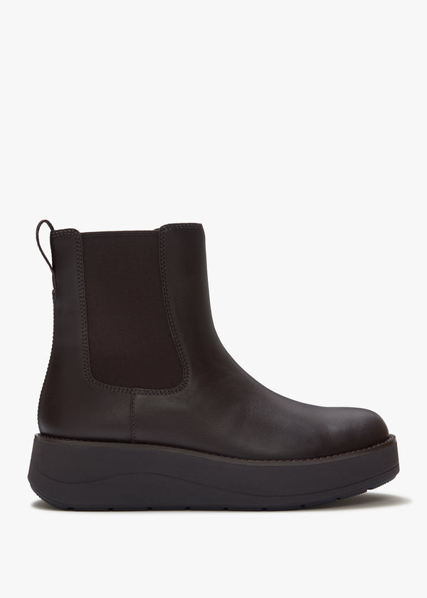 FitFlop GEN-FF Roam Chocolate Brown Leather Chelsea Boots