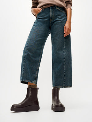 FitFlop GEN-FF Roam Chocolate Brown Leather Chelsea Boots
