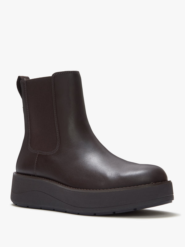FitFlop GEN-FF Roam Chocolate Brown Leather Chelsea Boots