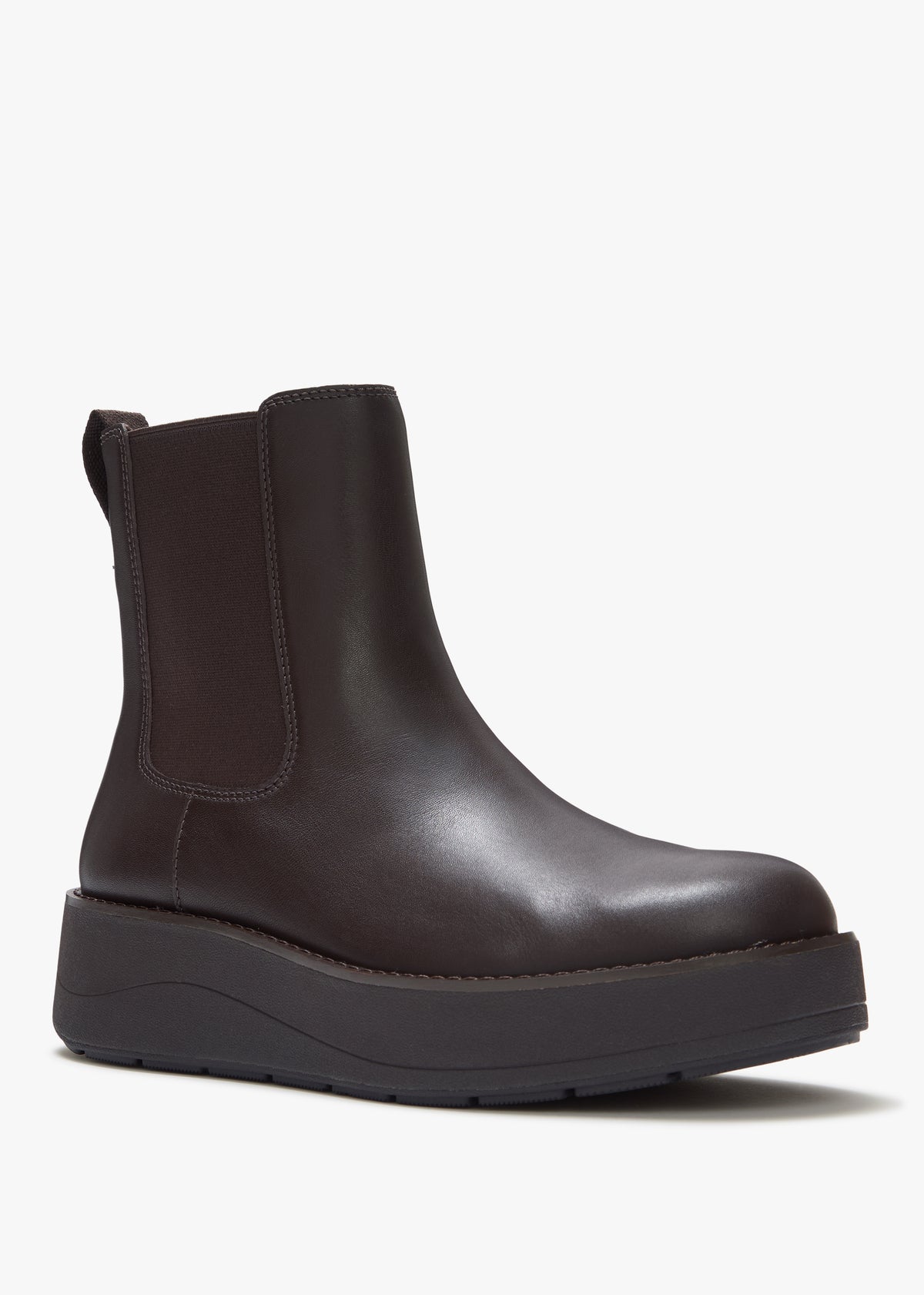 FitFlop GEN-FF Roam Chocolate Brown Leather Chelsea Boots