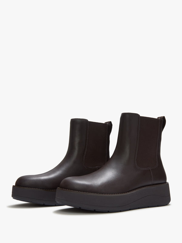 FitFlop GEN-FF Roam Chocolate Brown Leather Chelsea Boots
