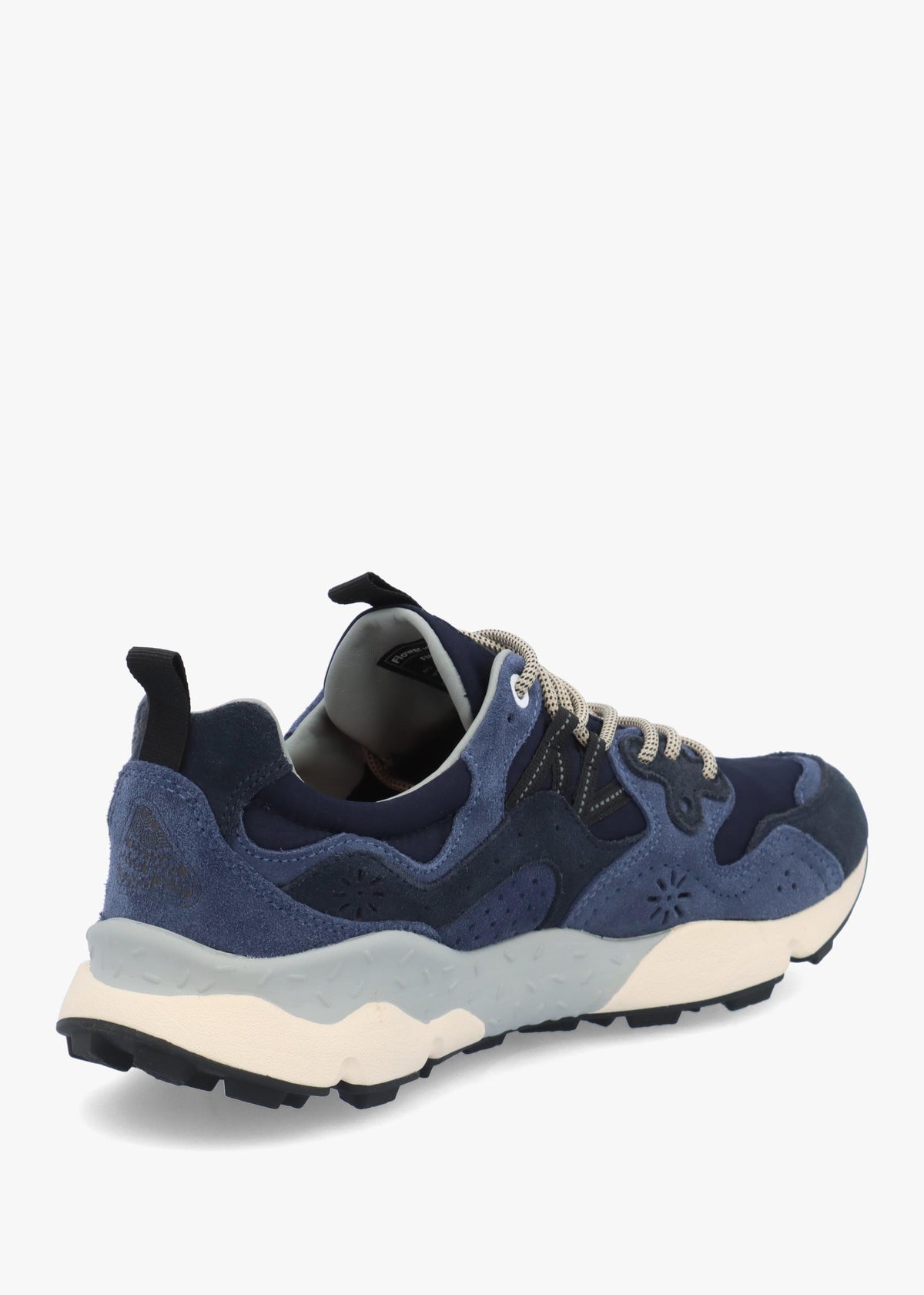Flower Mountain Men’s Yamano 3 Blue Bluette Suede & Nylon Trainers