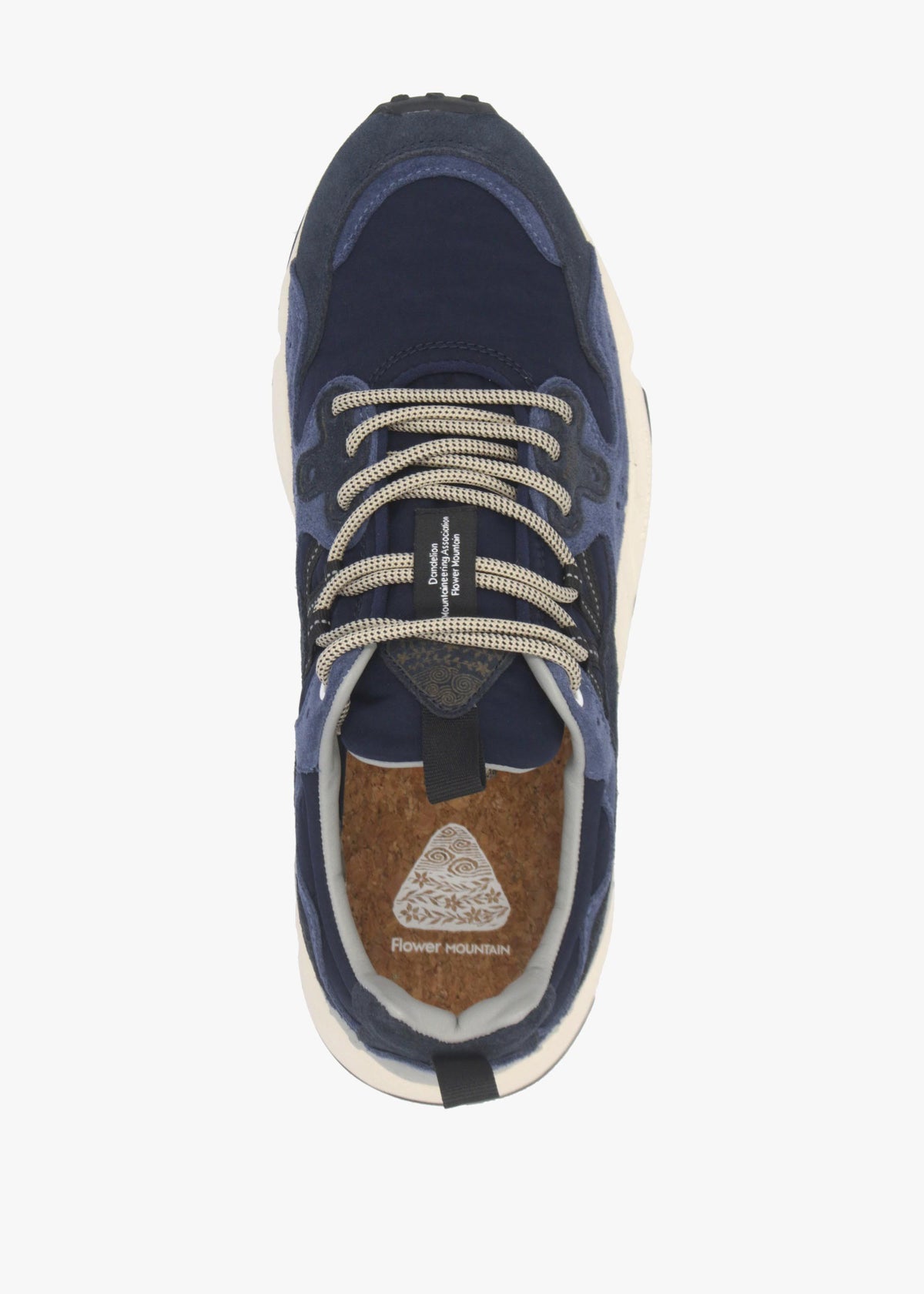 Flower Mountain Men’s Yamano 3 Blue Bluette Suede & Nylon Trainers