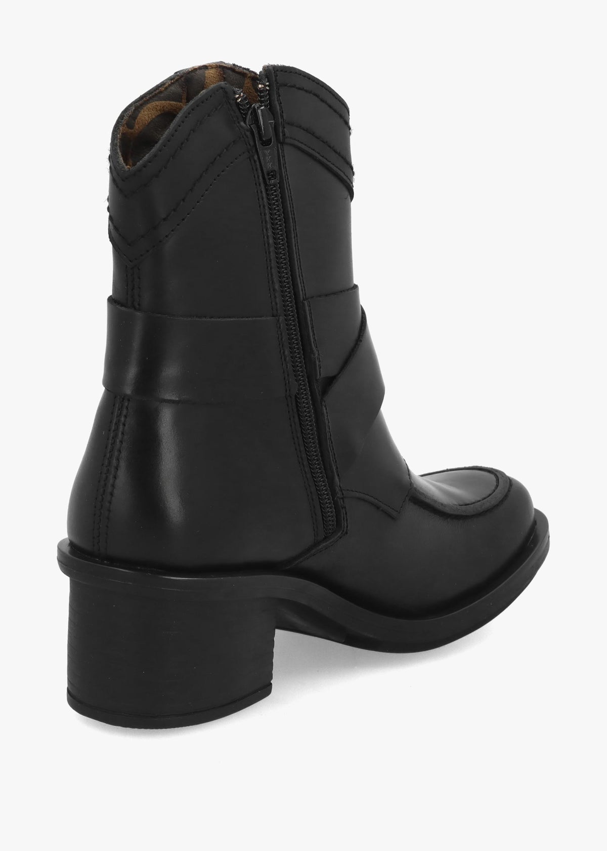 FLY CELK - Black Leather