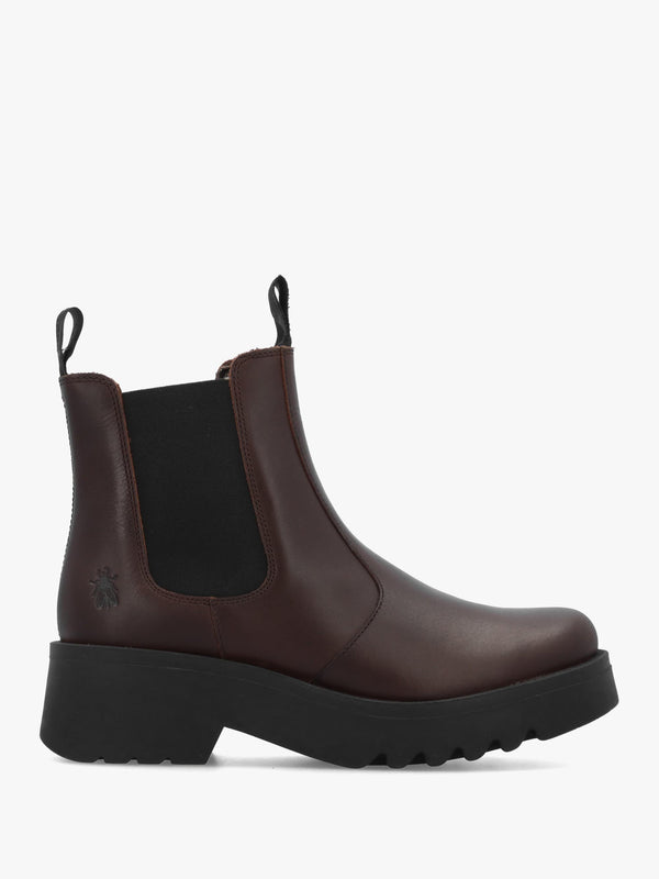 FLY MEDI - Brown Leather