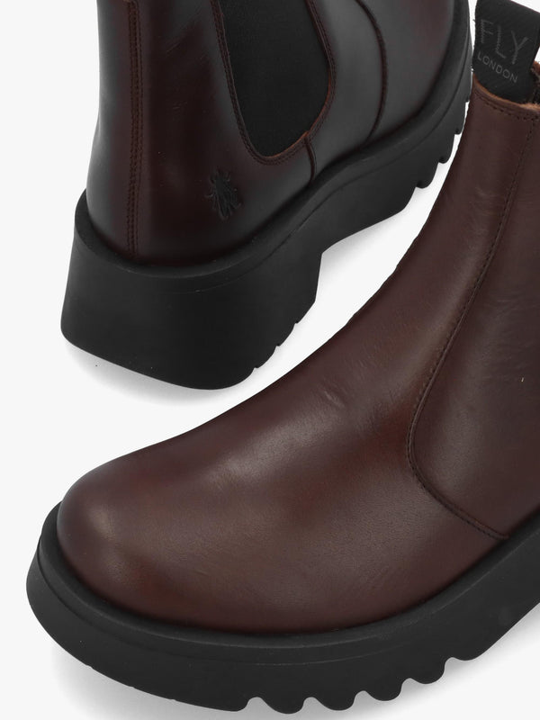FLY MEDI - Brown Leather