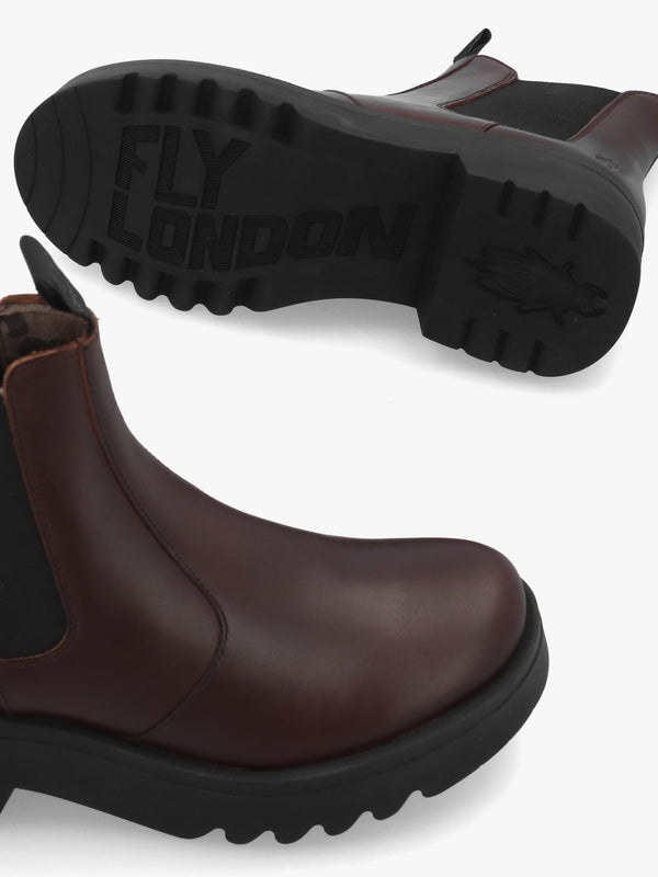 FLY MEDI - Brown Leather