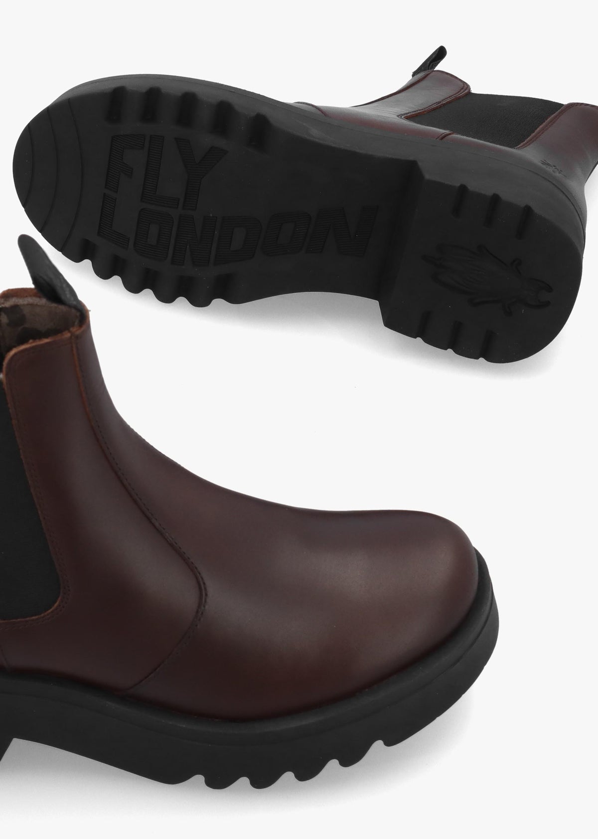 FLY MEDI - Brown Leather