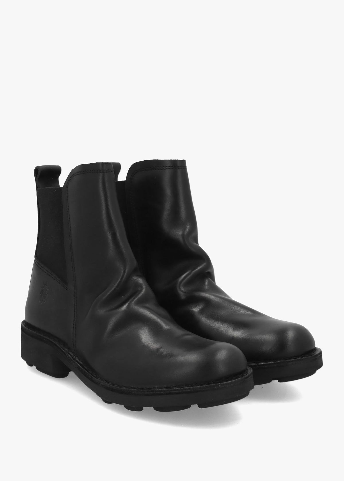 Noux Black Leather Chelsea Boots
