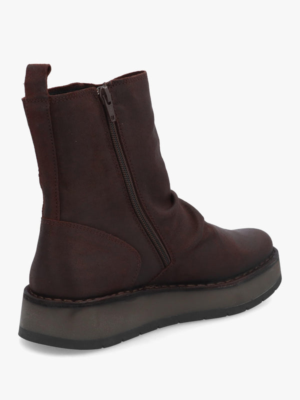 Fly London Reno Expresso Antique Suede Ankle Boots