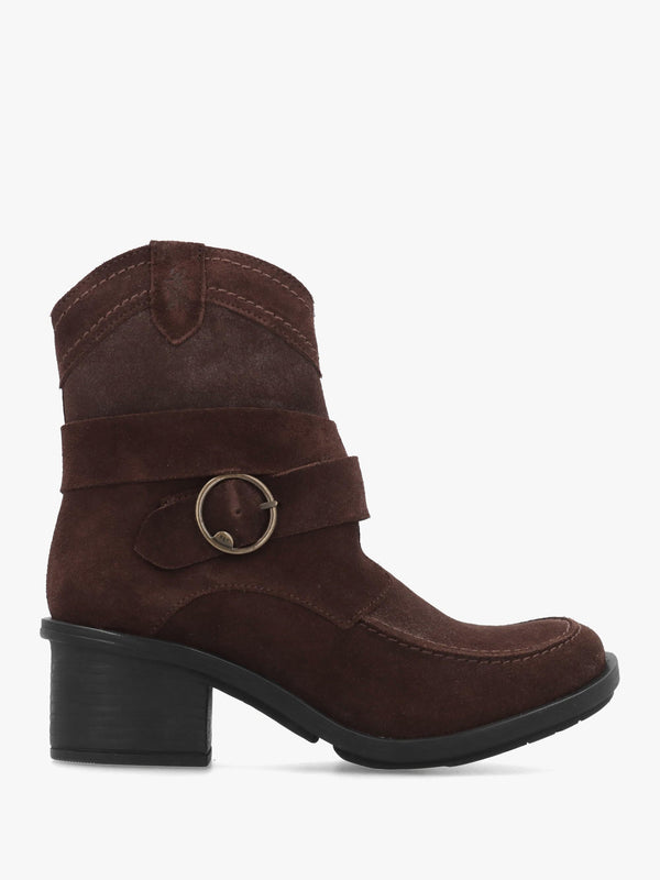 FLY CELK - Brown Suede