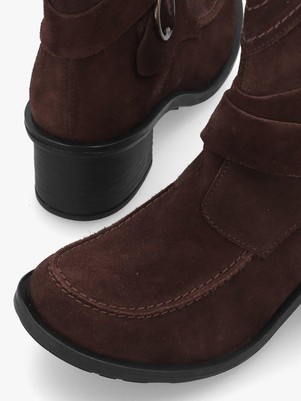 FLY CELK - Brown Suede