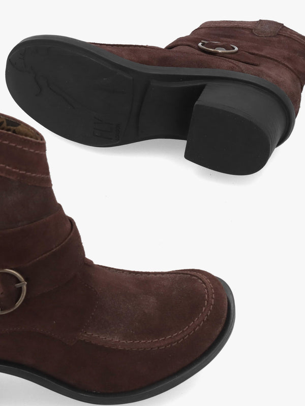 FLY CELK - Brown Suede