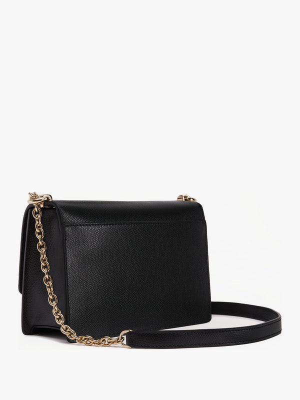 Mini 1927 Ares Black Leather Cross-Body Bag