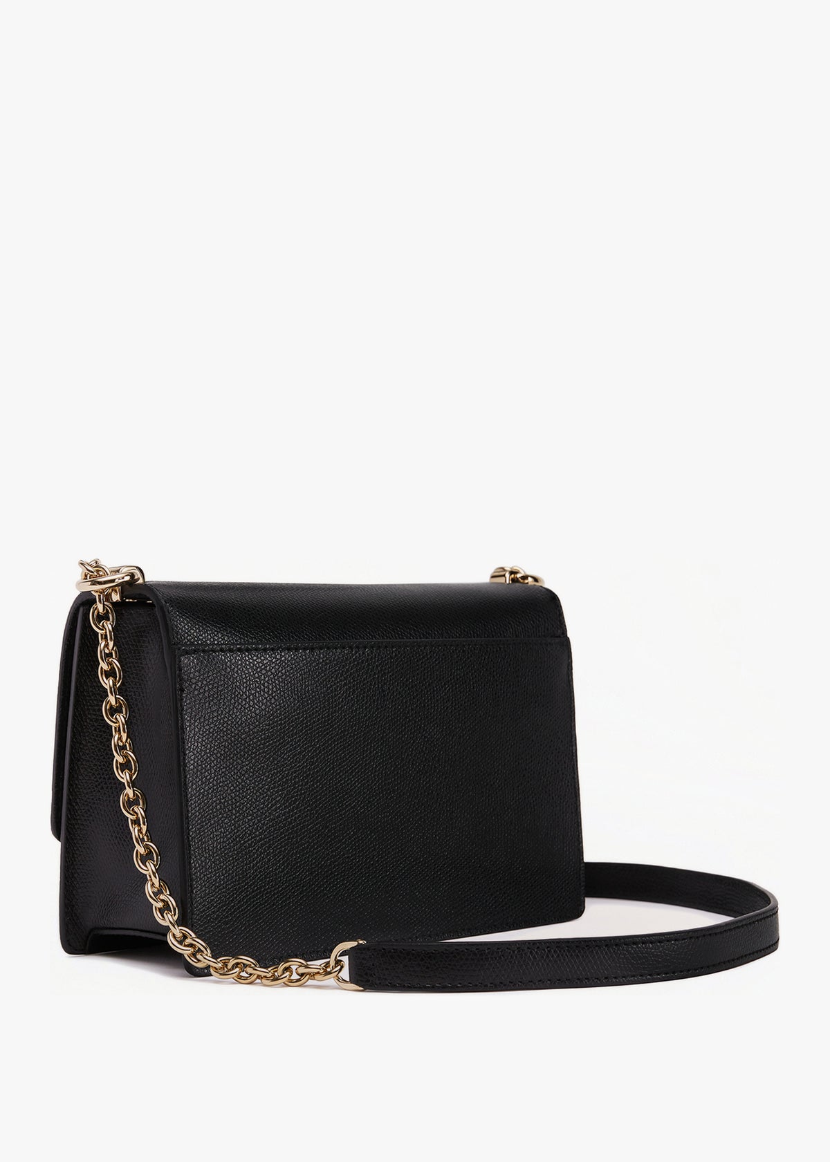 Mini 1927 Ares Black Leather Cross-Body Bag