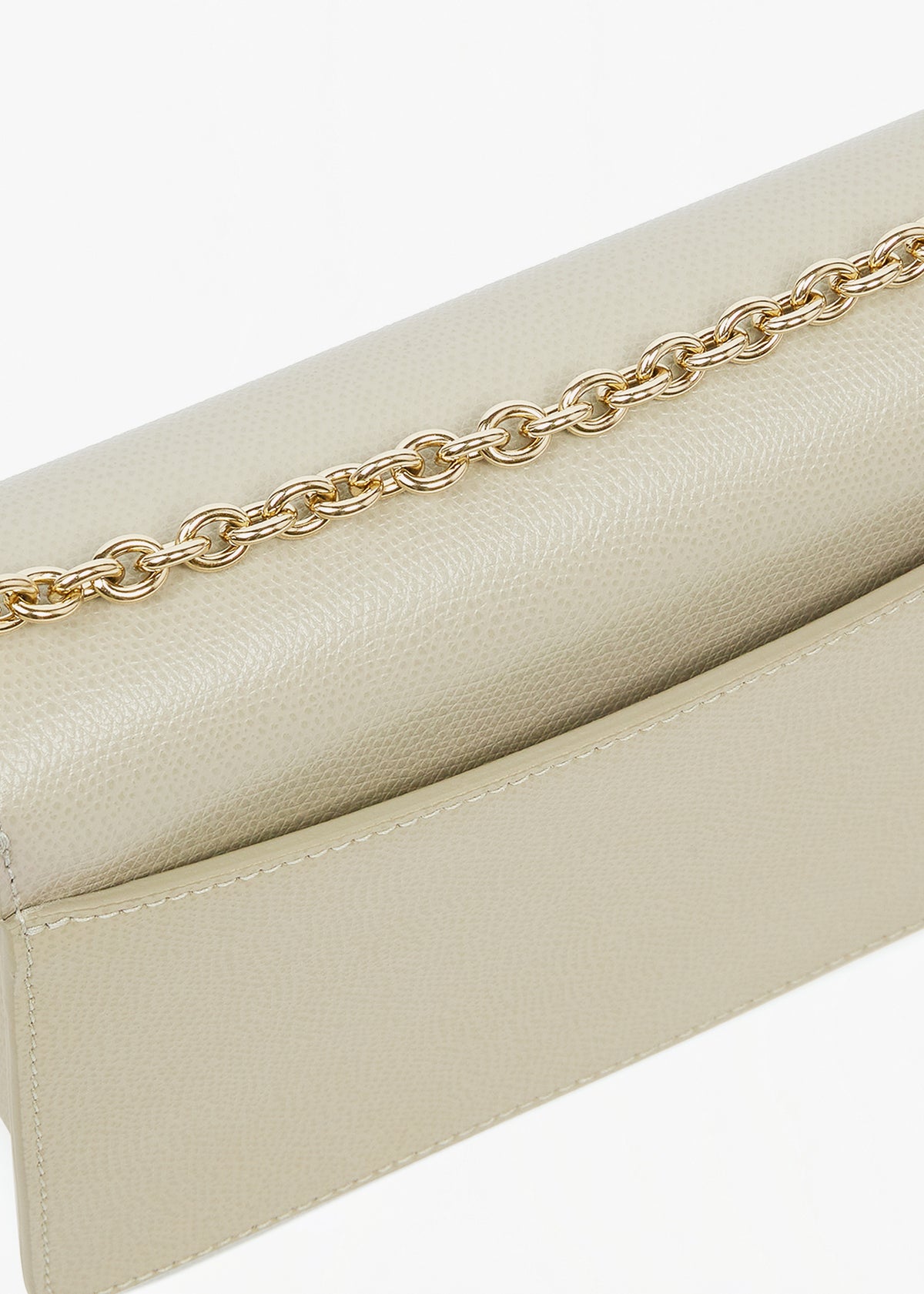 Mini 1927 Ares Grey Leather Cross-Body Bag