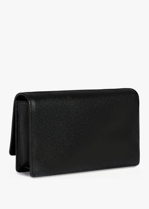 Mini 1927 Black Leather Leather Cross-Body Bag