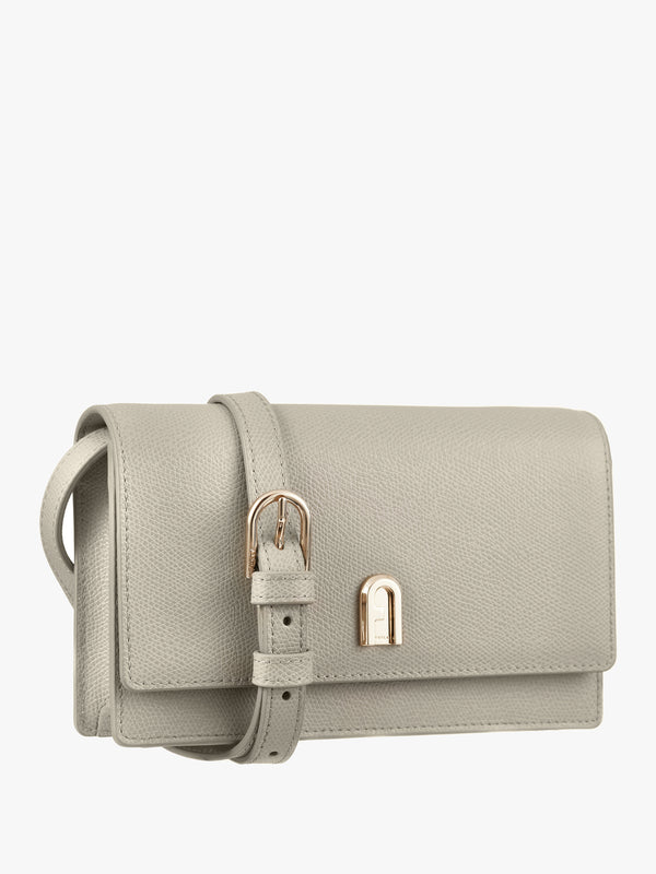 Mini 1927 Beige Leather Cross-Body Bag