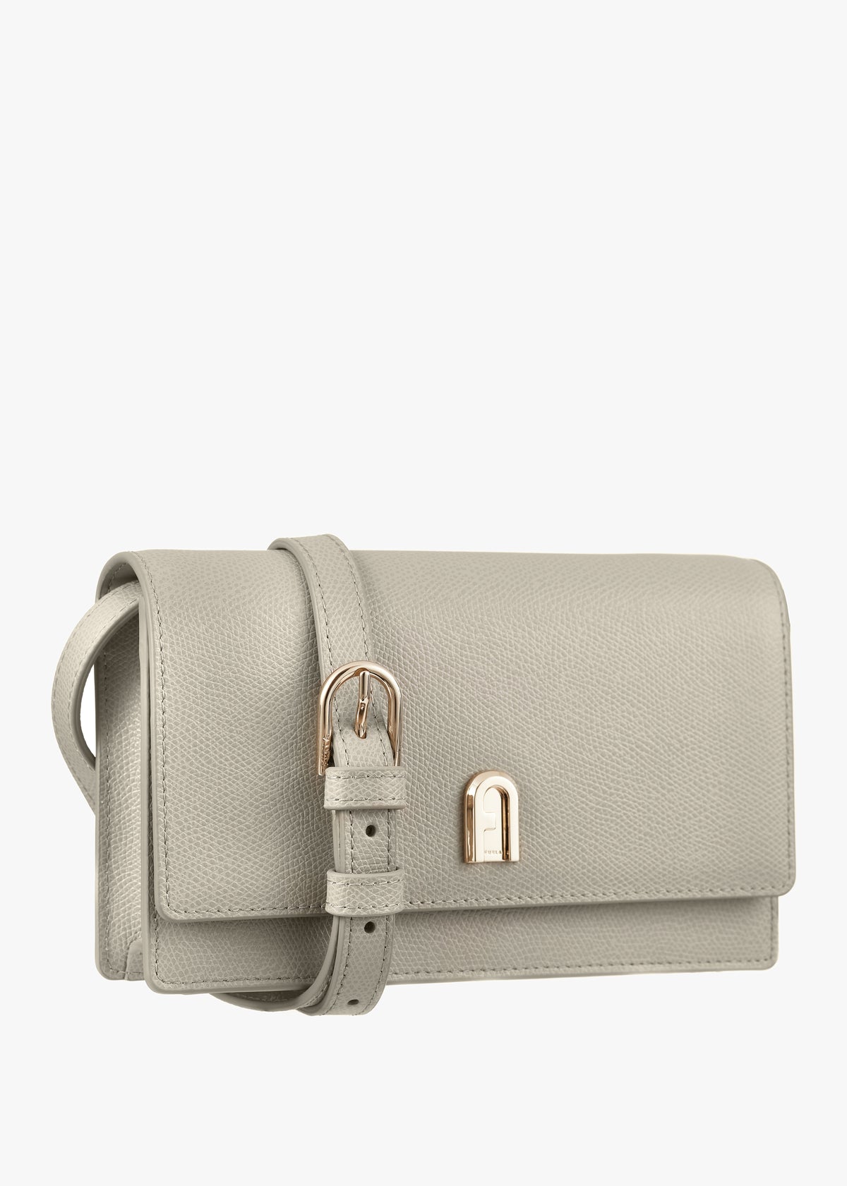 Mini 1927 Beige Leather Cross-Body Bag