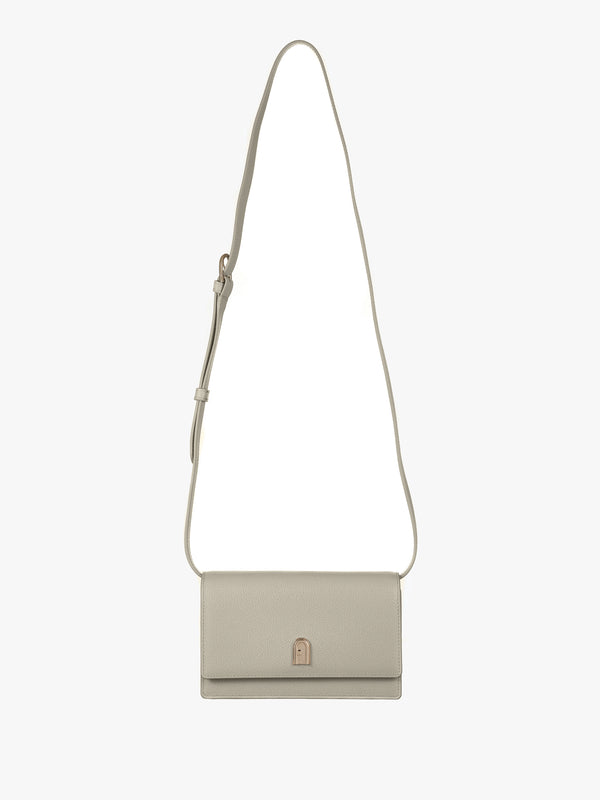 Mini 1927 Beige Leather Cross-Body Bag