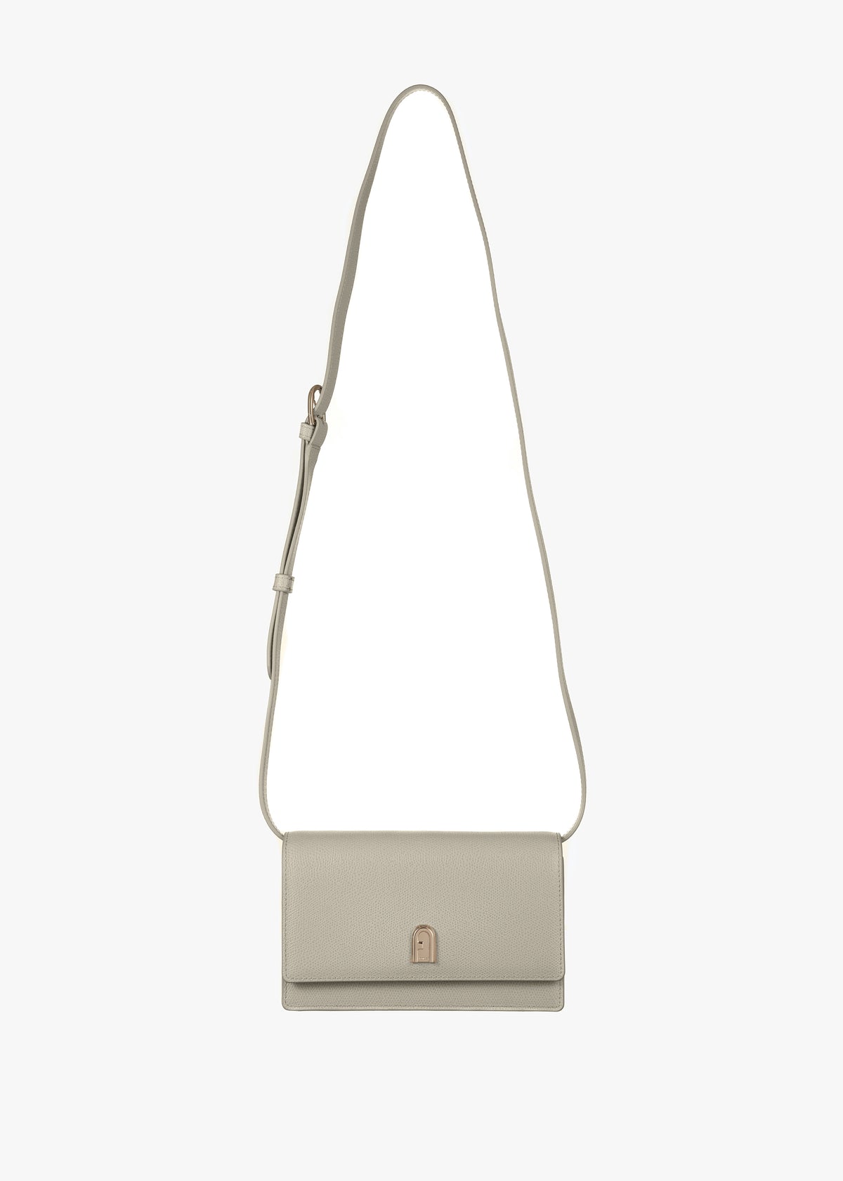 Mini 1927 Beige Leather Cross-Body Bag