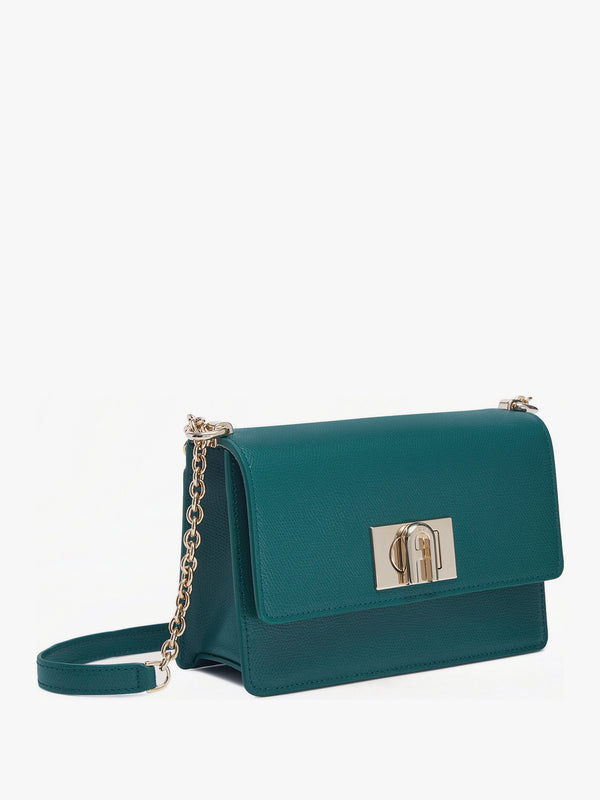 1927 Green Leather Mini Cross-Body Bag
