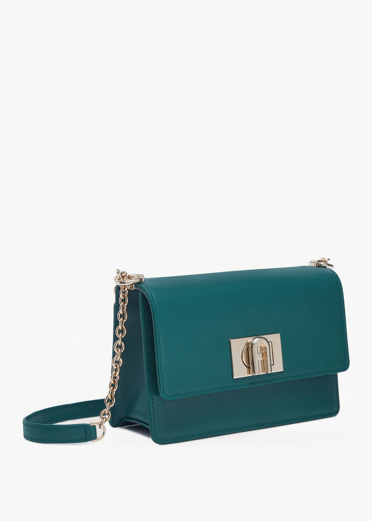 1927 Green Leather Mini Cross-Body Bag