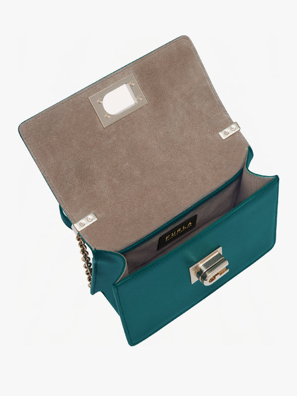 1927 Green Leather Mini Cross-Body Bag