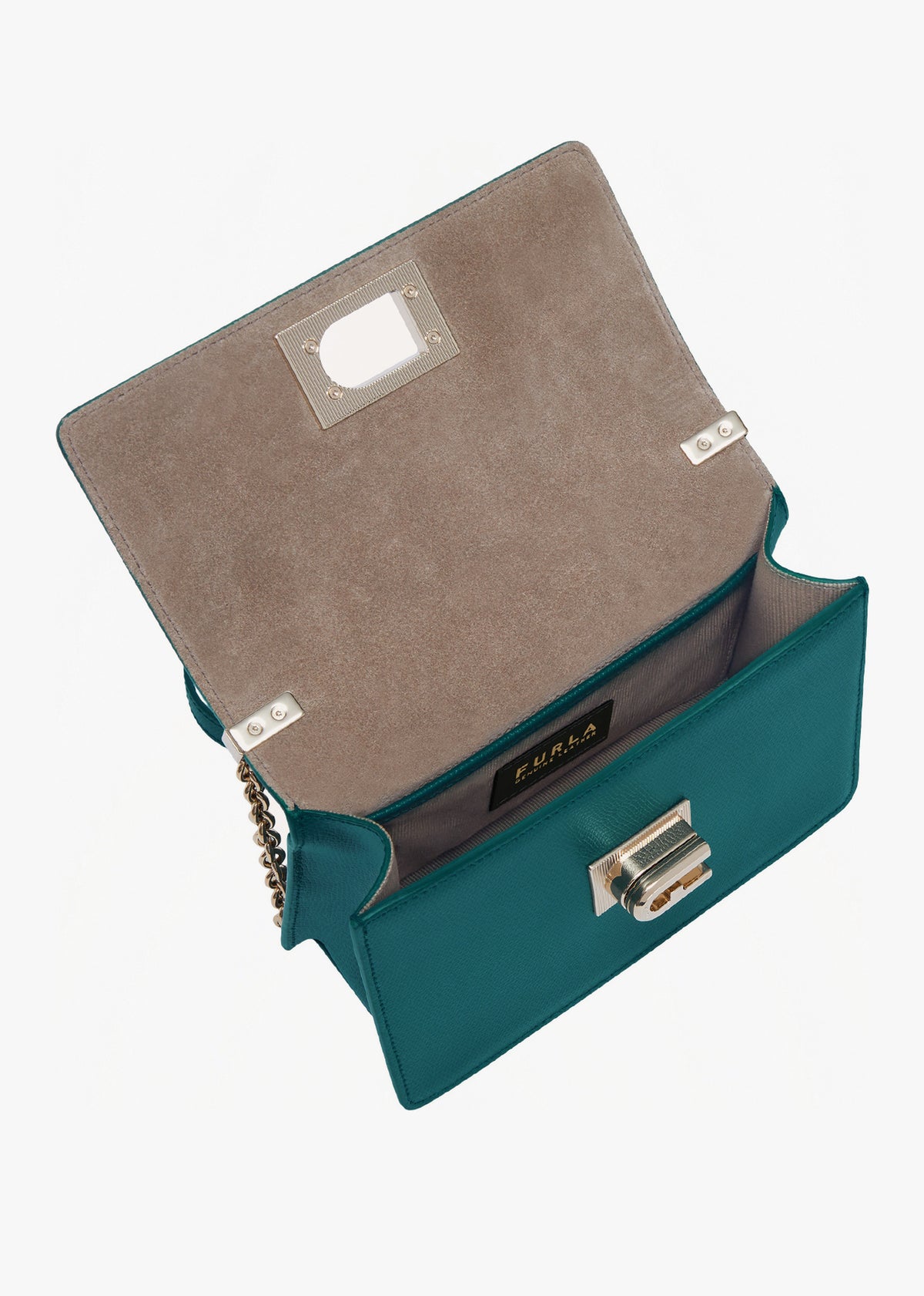 1927 Green Leather Mini Cross-Body Bag