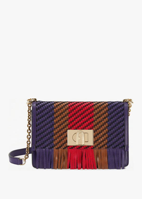Mini 1927 20 Woven Multi Leather Cross-Body Bag