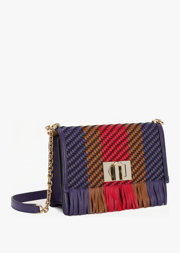 Mini 1927 20 Woven Multi Leather Cross-Body Bag