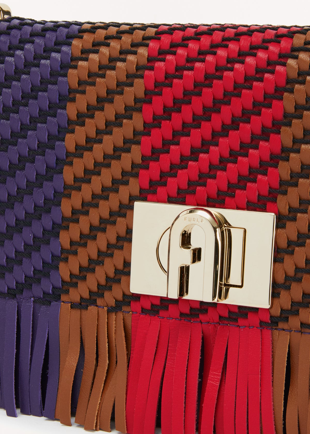 1927 Multi Woven Mini Cross Body Bag