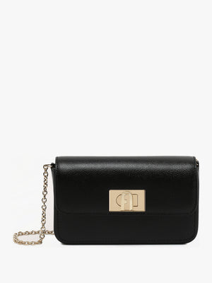 Mini 1927 Black Leather Cross-Body Bag